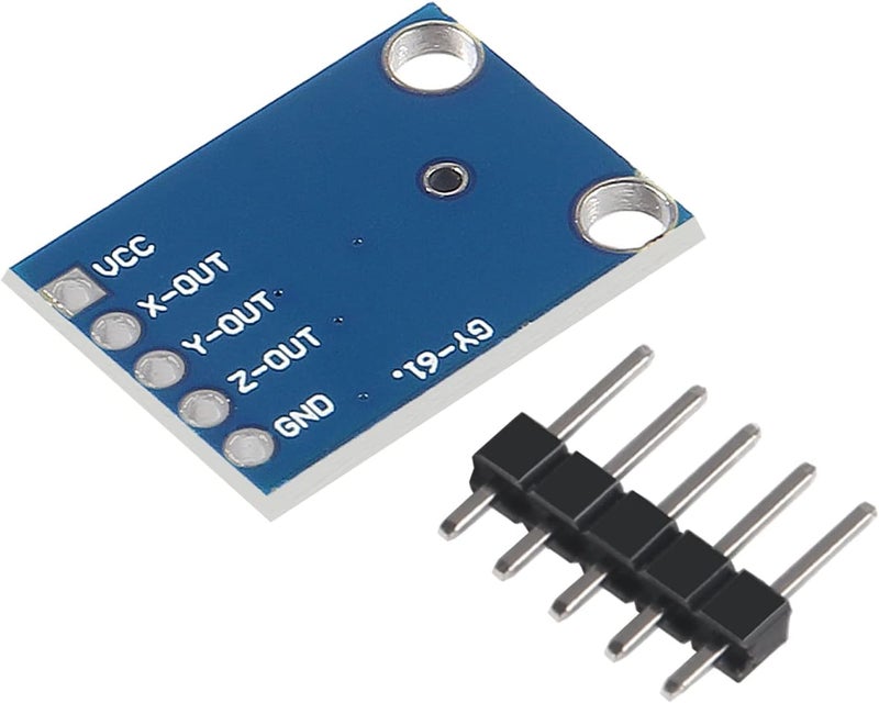 ACEIRMC 4pcs GY-61 ADXL335 3-axis Analog Output Accelerometer Module Angular transducer 3V-5V for Arduino - Image 4